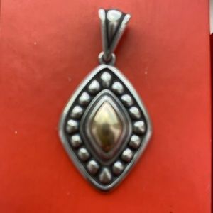 James Avery Gold & Silver pendant